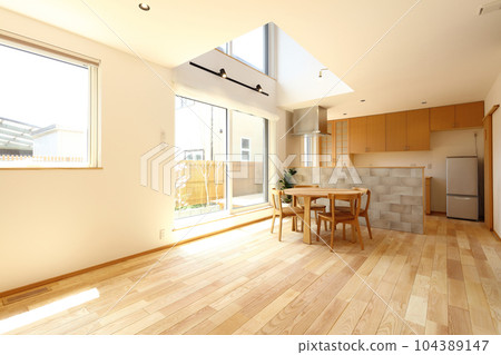 Stylish living dining kitchen image Stylish living dining kitchen image 104389147