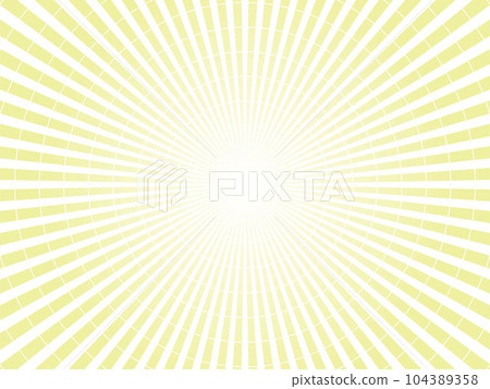 受耀眼的太陽光線和離心力啟發的抽象背景材料_淺黃色 受耀眼的太陽光線和離心力啟發的抽象背景材料_淺黃色 104389358