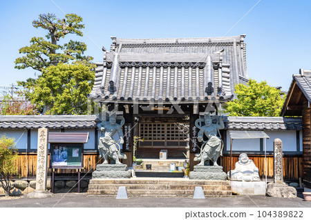 龍潭寺、岩倉織田氏的家廟、小牧長久手之戰時德川家康駐足的寺廟、遷移後的九正寺大雄寶殿 104389822