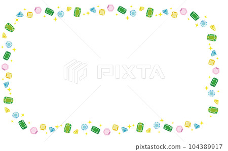 jewelry frames 104389917