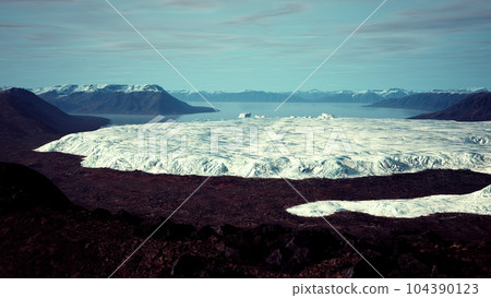 Amazing view of the largest glacier in the Alps Amazing view of the largest glacier in the Alps 104390123
