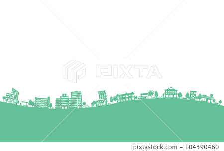 用陰影表達城市景觀的矢量圖 用陰影表達城市景觀的矢量圖 104390460