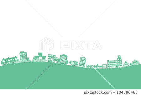 用陰影表達城市景觀的矢量圖 用陰影表達城市景觀的矢量圖 104390463