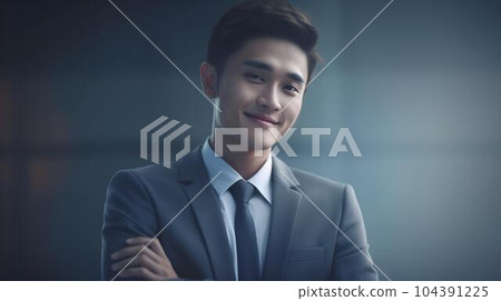 自信的亞洲商人 自信的亞洲商人 104391225