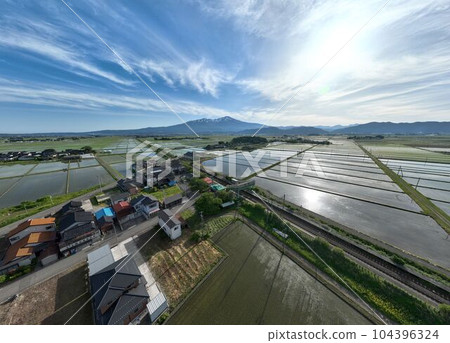 [鳥瞰圖] 羽越本線南町海站 104396324