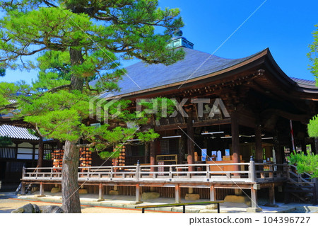 [Kyoto Prefecture] Monjudo of Chionji Temple in the fresh greenery 104396727