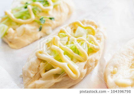 麵包製作：只需成型並烘烤 104396798