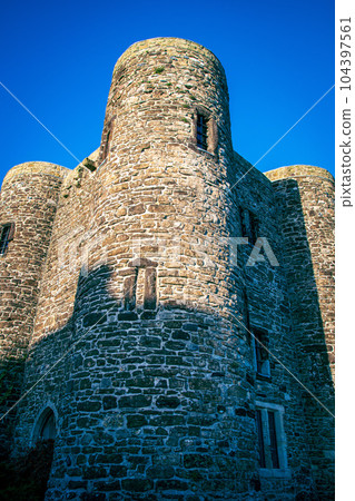 rye city walls in england rye city walls in england 104397561