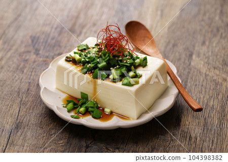 韭菜醬油凍豆腐 韭菜醬油凍豆腐 104398382