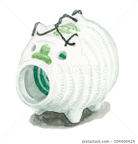 analog watercolor mosquito repellent pig analog watercolor mosquito repellent pig 104400419