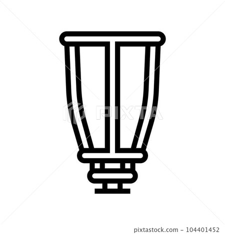 barrel ride spinner park kid play line icon vector illustration barrel ride spinner park kid play line icon vector illustration 104401452