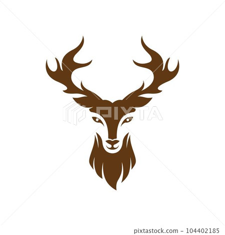 Deer logo images illustration 104402185