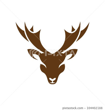 Deer logo images illustration 104402188
