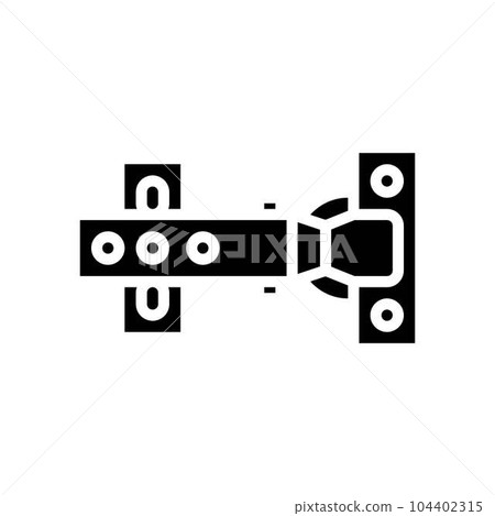 soft close hardware hardware furniture fitting glyph icon vector illustration soft close hardware hardware furniture fitting glyph icon vector illustration 104402315