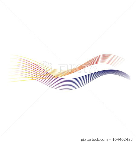 Wave line images Wave line images 104402483