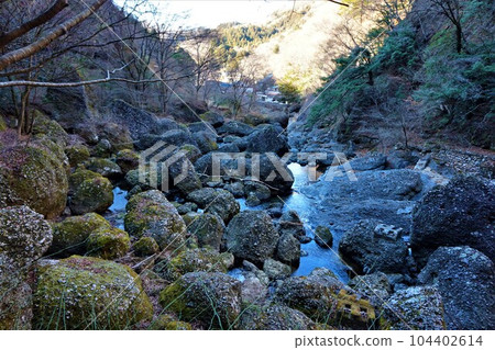 Fukuroda Falls Fukuroda no Taki Yodo Falls Stream Sedimentary Rocks 104402614
