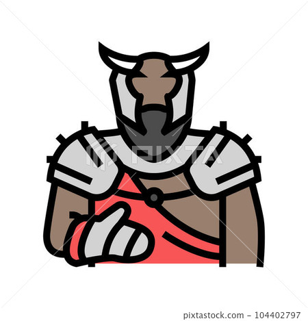 tartarus greek god ancient color icon vector illustration tartarus greek god ancient color icon vector illustration 104402797