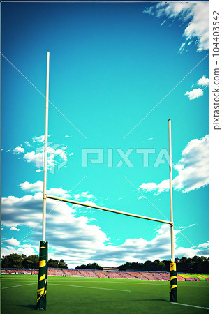 [AI image] Rugby field, image 104403542