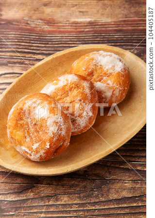 Bean paste donut Bean paste donut 104405187