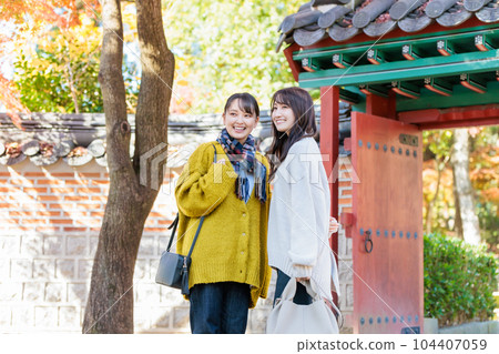 喜歡觀光的女性 女性旅行 104407059