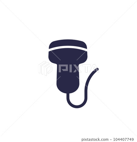 ultrasound icon, ultrasonic scanning vector ultrasound icon, ultrasonic scanning vector 104407749