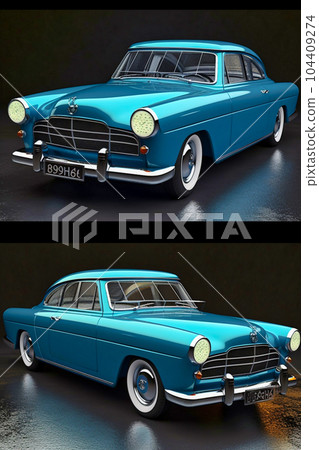 Futuristic GAZ Volga car, Generative AI Futuristic GAZ Volga car, Generative AI 104409274