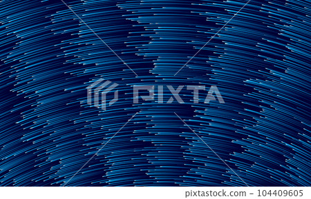 Abstract blue line background like waving led fiber. 104409605