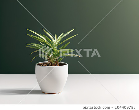 House plant in pot, isolated in white bright background, decorative indoor plant, AI generated image House plant in pot, isolated in white bright background, decorative indoor plant, AI generated image 104409785