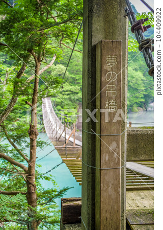 [Dream Suspension Bridge] Sumata Gorge, Shizuoka Prefecture 104409922