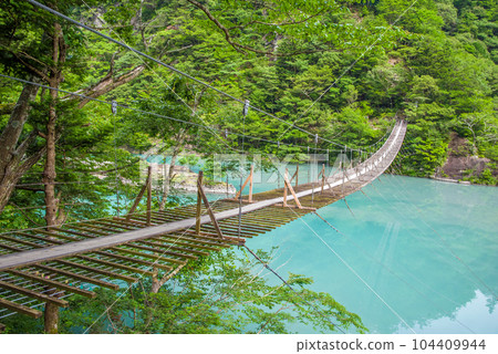 [Dream Suspension Bridge] Sumata Gorge, Shizuoka Prefecture 104409944