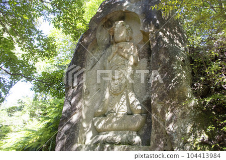 Ishiyama Kannon Park Carved Buddha 104413984