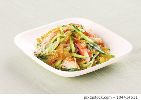 Chinese style creative salad dish Chinese style creative salad dish 104414611
