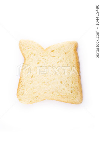 slice brown bread and white bread isolated on background 104415490