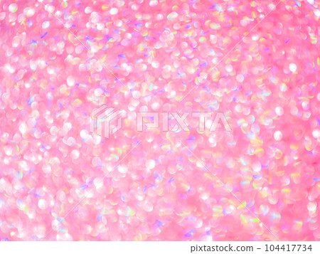 Pink Bokeh Glitter Background,Abstrats Luxury Sparkle with Sun Light,Blur Circle for Sweet Love Valentine Day Card ,Mock Up Poster for romantci Couple.Luxury Wallpaper Party Holidays. 104417734