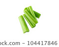 Fresh celery vegetable isolated on white background, food for health 104417846