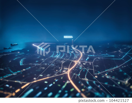 Smart city and technology icons, internet of things, Smart city and technology icons, internet of things, 104421527