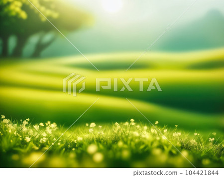 beautiful natural landscape with bokeh in Background. beautiful natural landscape with bokeh in Background. 104421844