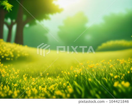 beautiful natural landscape with bokeh in Background. 104421846