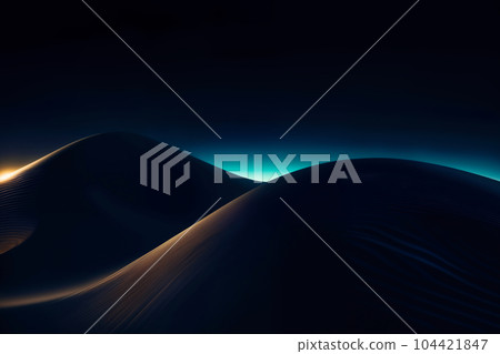 Modern Black Background Line Light Abstract  104421847