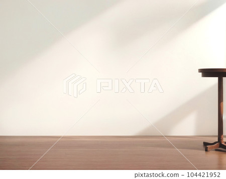 Empty top wooden shelves and wall background. Empty top wooden shelves and wall background. 104421952