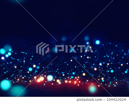 Linking network, connecting together, social media, internet communication, business network 104422024