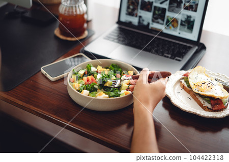Healthy Avocado and Egg Salad Healthy Avocado and Egg Salad 104422318