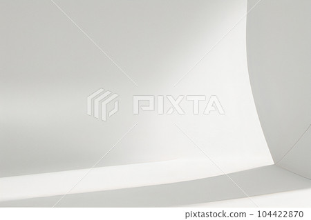 Abstract white studio background for product presentation. Abstract white studio background for product presentation. 104422870