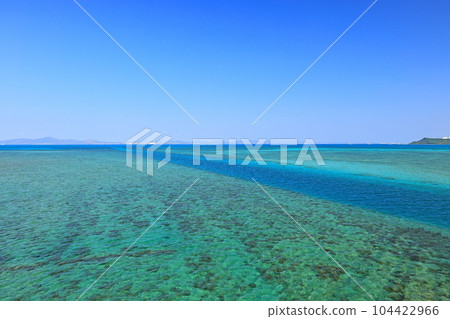 Okinawa's Blue Sea Okinawa's Blue Sea 104422966