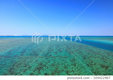 Okinawa's Blue Sea Okinawa's Blue Sea 104422967