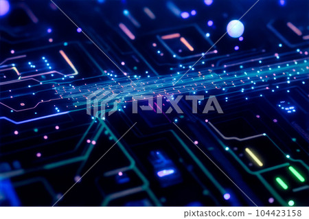 Abstract computer chip images, big data, and technological concepts Abstract computer chip images, big data, and technological concepts 104423158