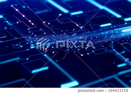 Abstract computer chip images, big data, and technological concepts Abstract computer chip images, big data, and technological concepts 104423159