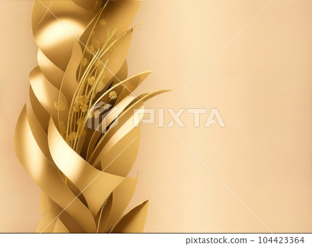 Abstract golden metal texture background 104423364