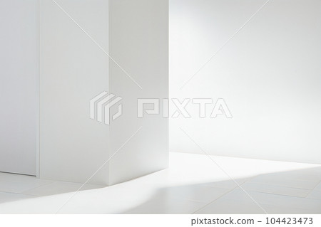 Abstract white studio background for product presentation. Abstract white studio background for product presentation. 104423473