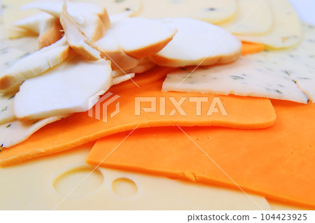 different cheese background 104423925